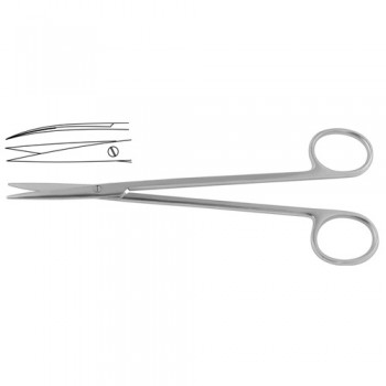 Metzenbaum-Fino Delicate Dissecting Scissor Curved - Sharp/sharp Slender Pettern Stainless Steel, 18 cm - 7"